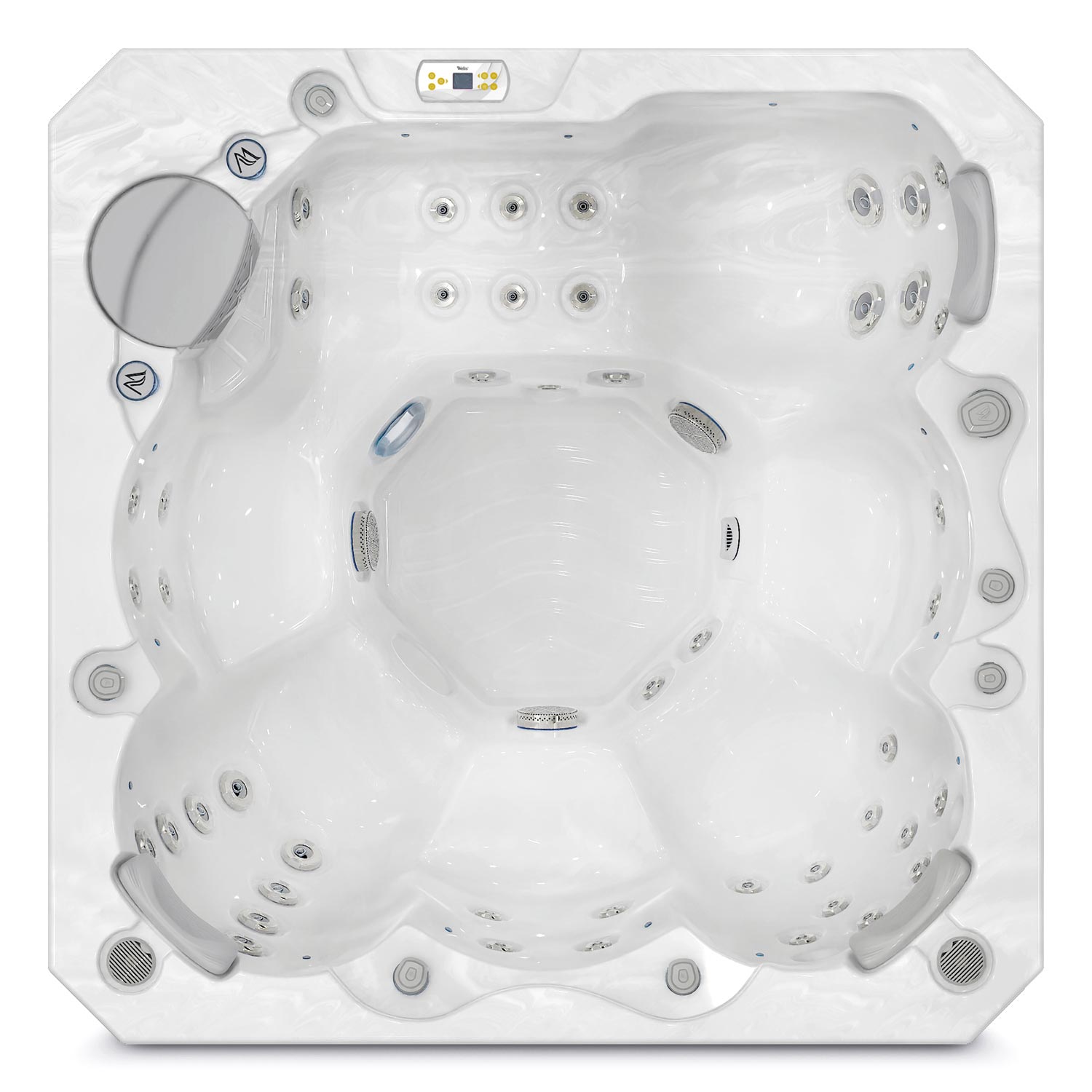 Wellis Prague Life boblebad, hot tub, spa