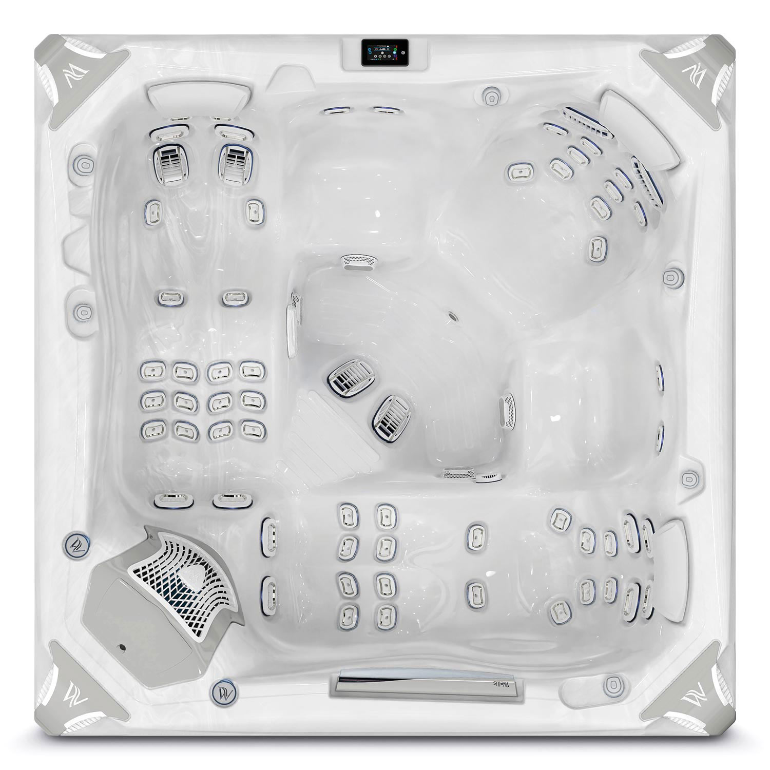 Wellis Everest boblebad, hot tub, spa